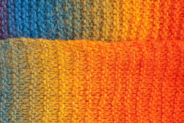 Obraz premium colorful woolen texture