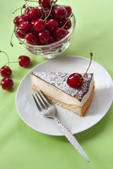 Milk souffle (bird's milk) cake