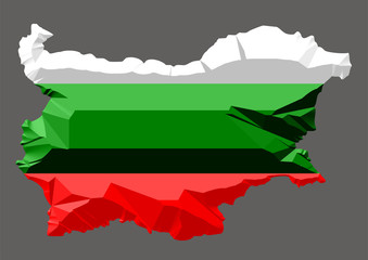 bulgaristan harita tasarımı