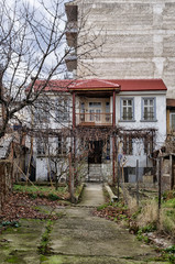 Old building in Florina, Greece