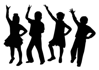 children dancing