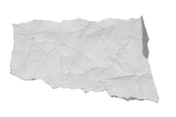 Torn piece of paper