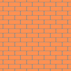 brick wall pattern vector background