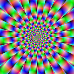 Blue Green and Pink Eye Boggler