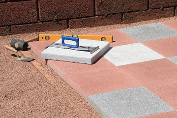 eine neue Terrasse