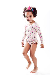 Little girl dancing