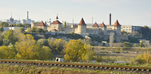 BENDER, TRANSNISTRIA - OCTOBER 20: Bender Fortress on October 20, 2013 in Bender, Transistria. Transnistria is a self governing territory not recognised by the United Nations.