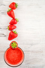 Strawberry juice