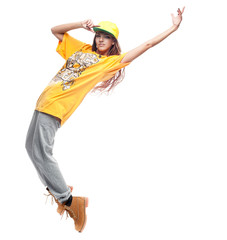 girl hip-hop dancer