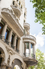 architectural building in Barcelona