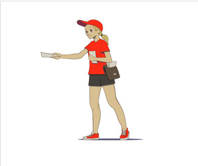 flyer distributor