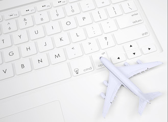 Airplane on the keyboard