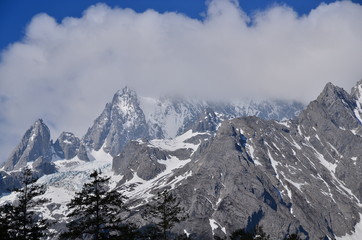 Obraz premium Alpine Mountain Peak