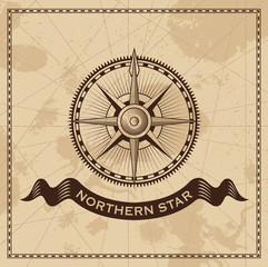 Wind Rose - nautical vector compass - 66024218