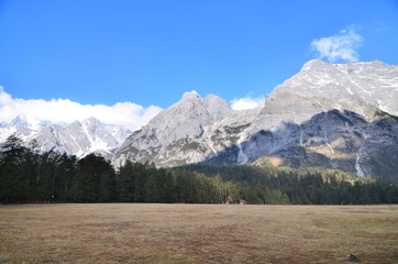 The Peak of Snow Mountain