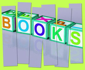 Books Word Shows Novels Non-Fiction And Reading