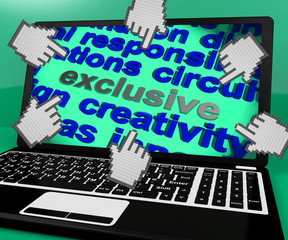 Exclusive Laptop Screen Shows Limited Offer Or Edition