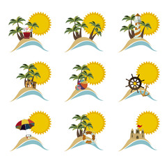 Obraz premium Summer design