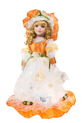 Beautiful large plastic doll