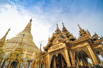 Shwedagon Paya Pagoda, Yangon, Myanmar