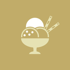 Icecream Flat Icon