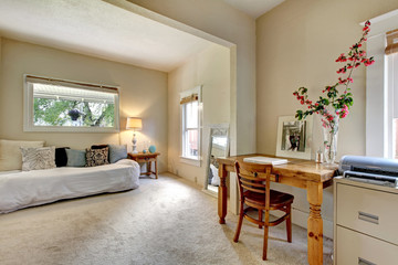 Old house interior.