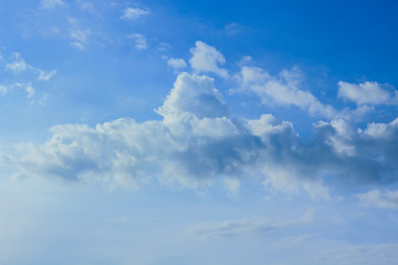 ฺฺBlue sky with cloud