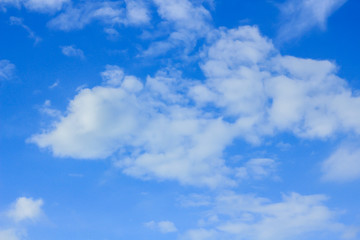 Fototapeta premium Blue sky with cloud