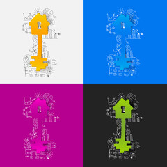 Drawing business formulas: key