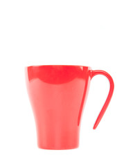 Red coffee cup