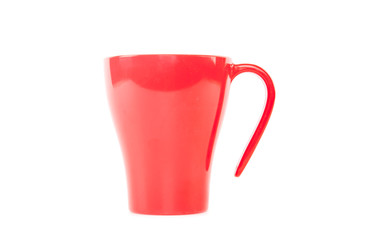 Red coffee cup