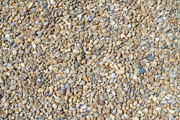 Fond de graviers