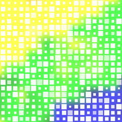 Abstract background squares mosaic