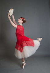 dancer with a tambourine © raduga21