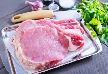 raw meat