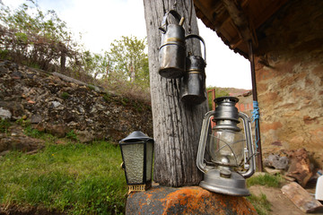 lamparas y faroles vintage