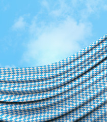 Flagge Vorhang Bayern H