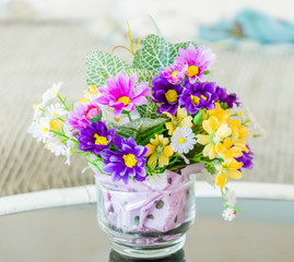 Fototapeta na wymiar Bouquet flowers