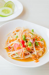 green papaya salad