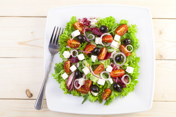 Fresh Greek salad
