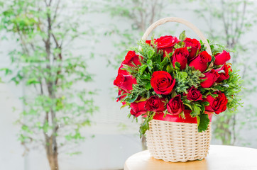 Rose basket