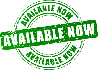 Vector available stamp