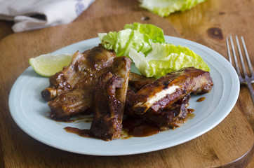 Barbecue ribs