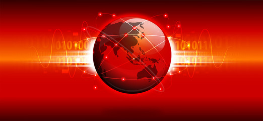 collegamenti, mondo, internet, energia