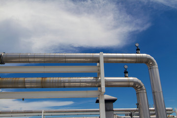 cooling pipe from industrial air system