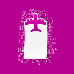 Drawing business formulas: plane