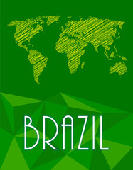 Vector abstract geometric background