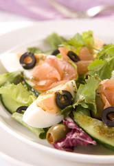 Salmon salad
