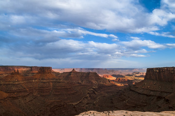 Beautiful Sunset near the Marlboro Point Canyonlands Utah