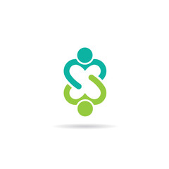 Lovely friendship image. Concept of compromise